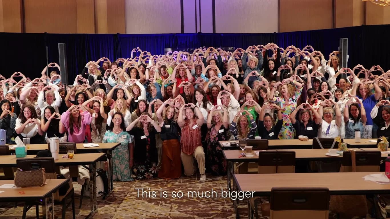 Still from the Adored Wife conference film