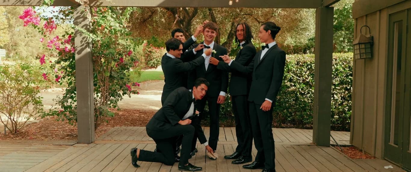Still from the Denis + Cadin wedding film