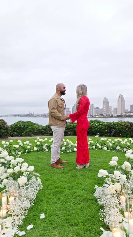 Still from the Jovin + Jordyn engagement film