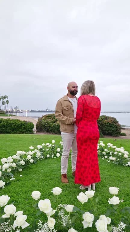 Still from the Jovin + Jordyn engagement film
