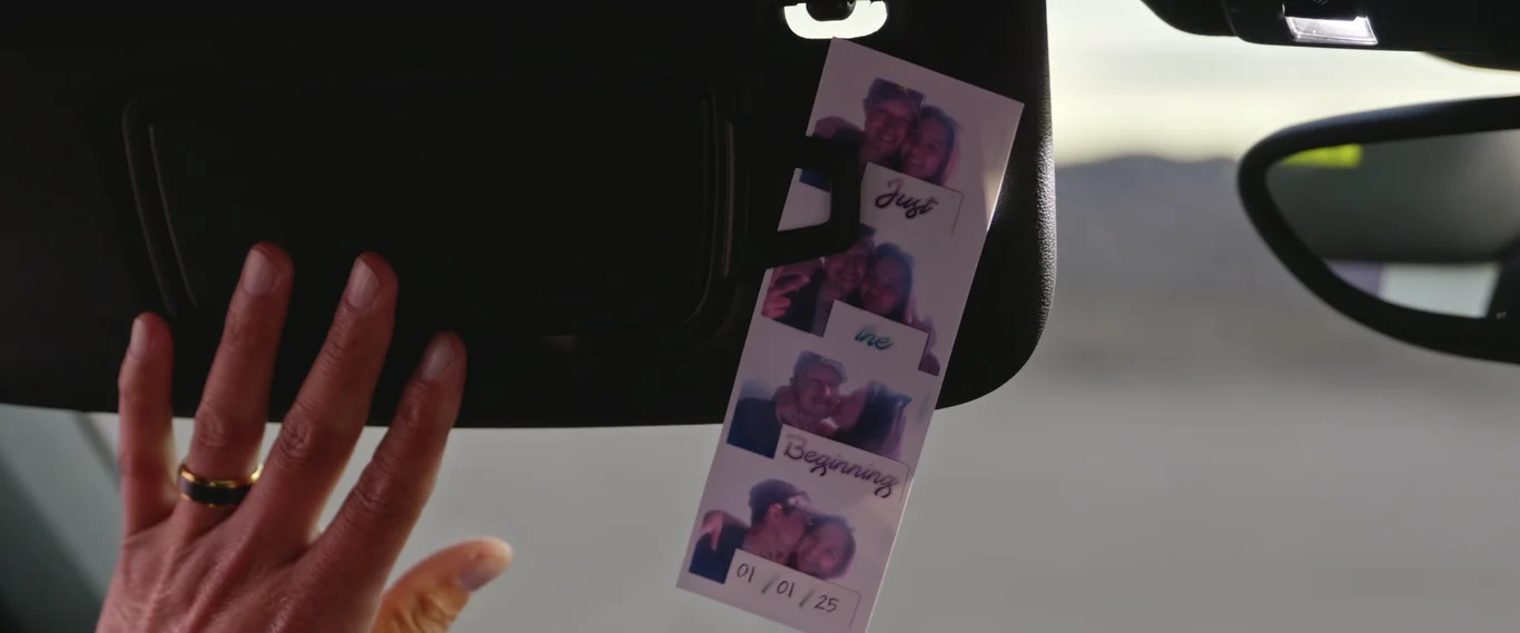 Still from the Sabrina + Caleb wedding film