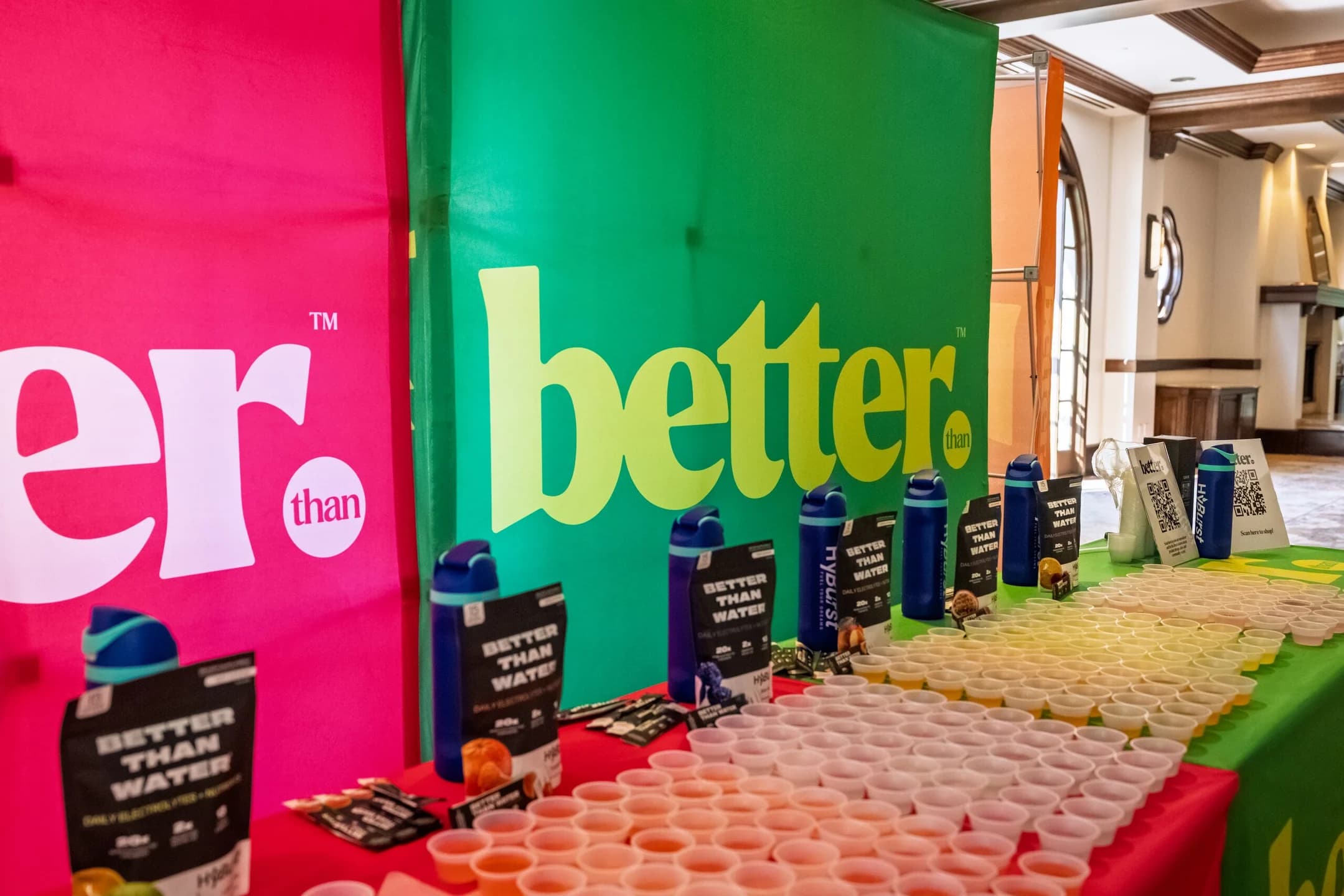 Better Than Water drink brand content — photographed by Paul Dal Studios