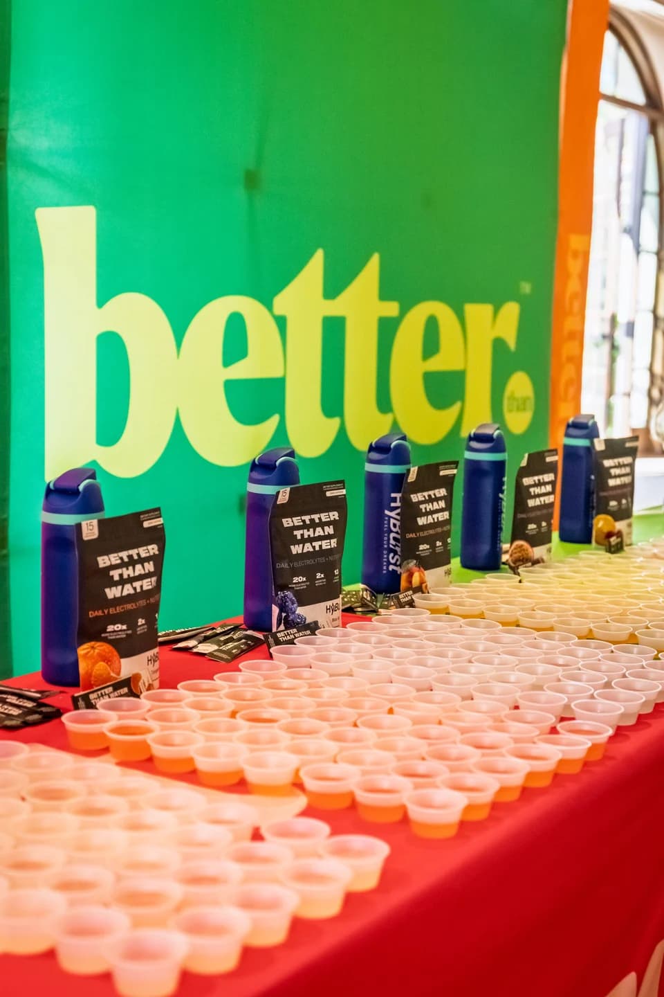 Better Than Water drink brand content — photographed by Paul Dal Studios